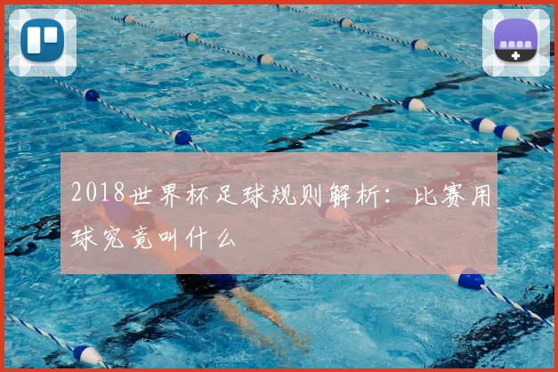 2018世界杯足球规则解析：比赛用球究竟叫什么